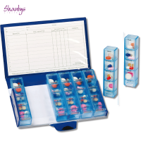 Tablettenspender Spenderdose - 7 x Tagesdosierung