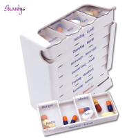 Tablettendispenser 7 Tage (kleine Fächer)
