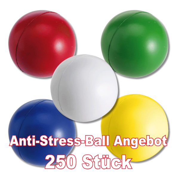 ANTI-STRESS-BALL-Aktivkundenangebot 250 Stück
